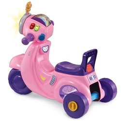VTECH PASEO EN SCOOTER INTERACTIVO 3 EN 1 ROSA