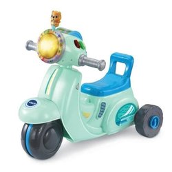 VTECH 3 IN 1 INTERACTIVE SCOOTER RIDE-ON