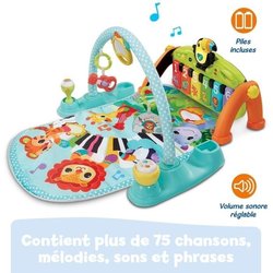 VTECH BABY - ALFOMBRA DE PIANO EVOLUTIVA TAP TAP - Multicolor