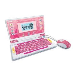 VTECH - GENIUS XL ORDI ÉDUCATIF BILINGUE ROSE - Rose