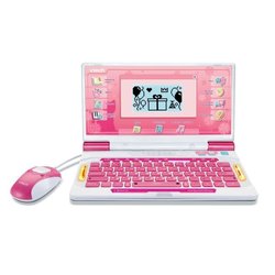 VTECH - GENIUS XL TWEETALIGE EDUCATIEVE COMPUTER ROZE - Roze