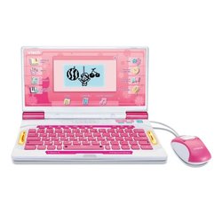 VTECH - GENIUS XL TWEETALIGE EDUCATIEVE COMPUTER ROZE - Roze