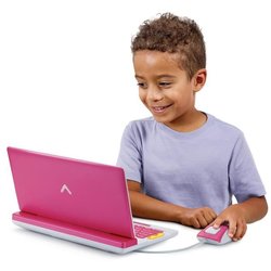 VTECH - GENIUS XL TWEETALIGE EDUCATIEVE COMPUTER ROZE - Roze