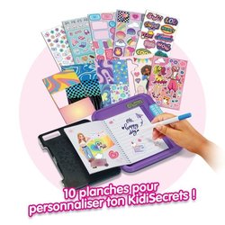 KIDISECRETS 365 - MON JOURNAL INTIME VOCAL (NOIR)