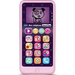 VTECH - Imitatie kinderspeelgoed - Mijn roze emoti fun-telefoon