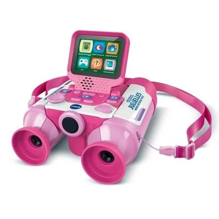 VTECH - GENIUS XL - INTERACTIEVE VIDEO VERREKIJKER ROZE - Multicolor