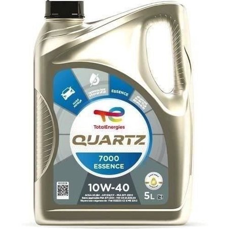 TOTAL ENGINE OIL 5L QUARTZ 7000 PETROL 10W40
