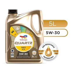 OLIO TOTALE MOTORE BENZINA E DIESEL 5L QUARZO INEO ECS 5W30