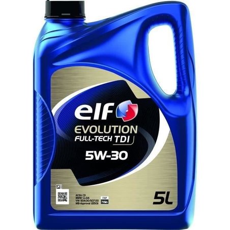 Engine oil - ELF - EVOLUTION FULL-TECH TDI 5W-30 - 5L