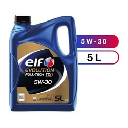 Engine oil - ELF - EVOLUTION FULL-TECH TDI 5W-30 - 5L
