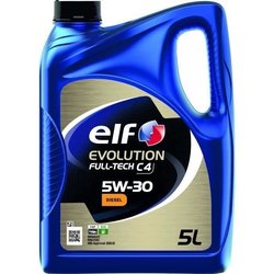 ELF MOTOR OIL 5L EVOLUTION FULLTECH C4 5W30