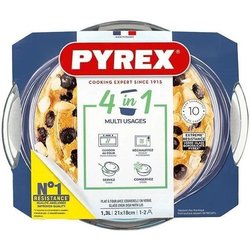 Cacerola - PYREX - 1450098 - Redonda - Vidrio borosilicato - 1,4 litro
