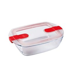 Boîte rectangulaire avec couvercle - PYREX - 1451025 - 28 x 20 cm - 2,
