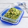 3er-Set Lunchboxen - PYREX - Cook & Go - Glas - Rechteckig - Luftdicht