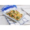 3er-Set Lunchboxen - PYREX - Cook & Go - Glas - Rechteckig - Luftdicht