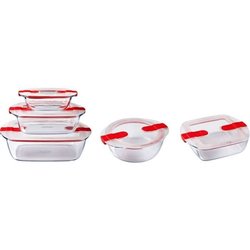 Set de 5 recipientes para almacenar - PYREX - Cook & Heat - Vidrio - T