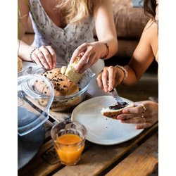 2er-Set Auflaufformen - PYREX - Glas - Rund - 2,3 L