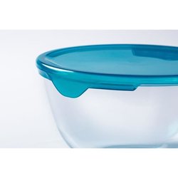 5er-Set Schüsseln mit Deckel - PYREX - 2x 0,5L + 1x 1L + 2x 2L