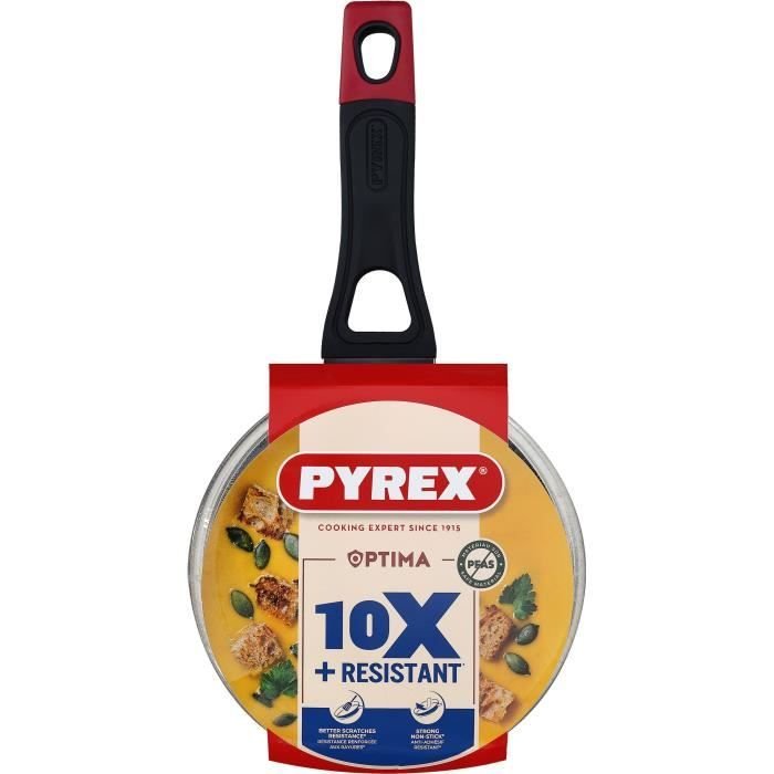 Casserole + lid - PYREX - 1455030 - Non-stick - 16 cm - PFAS-free