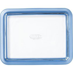 Set van 3 opbergdozen met deksel - PYREX - Zero Plastic - Glas - Recht