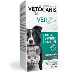 Comprimés contre les vers intestinaux - VETOCANIS - VerZen - Pour chie