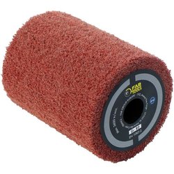 Synthetic fiber brush Ø80mm - L 100mm for sanding / polishing / satin