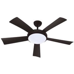 Wallis Black - Ø132cm ventilador de techo 38W + iluminación LED