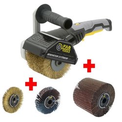 FARTOOLS PACK REX120C AUSSEN-RENOVIERUNGSGERÄT + PRÄZISIONS-DRAHTBÜRST