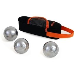K-RO - Pétanque Triplette - 720 g - Gebürstete und gravierte Kugeln