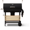 Holzkohlegrill - KOCHBOX - MIKE EVOLUTION - 142 X 57 X 112 cm - Schwar