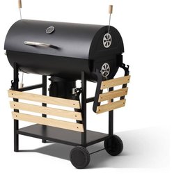 Holzkohlegrill - KOCHBOX - MIKE EVOLUTION - 142 X 57 X 112 cm - Schwar