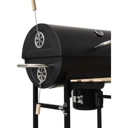 Houtskoolbarbecue - Kookbox - Mike Evolution - 142 x 57 x 112 cm - Zwa
