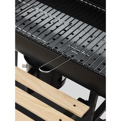 Houtskoolbarbecue - Kookbox - Mike Evolution - 142 x 57 x 112 cm - Zwa
