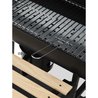 Holzkohlegrill - KOCHBOX - MIKE EVOLUTION - 142 X 57 X 112 cm - Schwar