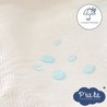 Set mit 2 Anti-Milben-Matratzenschonern für Babys  70 x 140 cm  wass