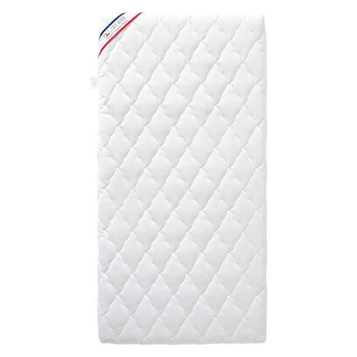 Air-conditioned baby mattress - 70x140x10 cm - Reversible - Removable 