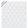 Bamboo Baby Mattress - 70x140x10 cm - Soft Viscose - Removable Cover -
