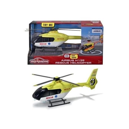 Majorette - Samu Airbus H135 Helicopter - From 3 Years Old