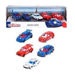 Majorette - French Touch - Caja de 5 coches franceses famosos