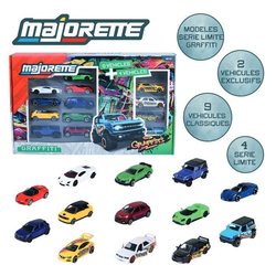 MAJORETTE - Majo SL Set13Pcs Graffiti 9+4 Exclu - vanaf 3 jaar