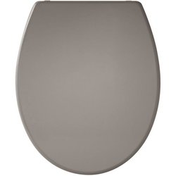 Abattant Presto Taupe - Thermodur - Fixation par le dessus - Antibacté