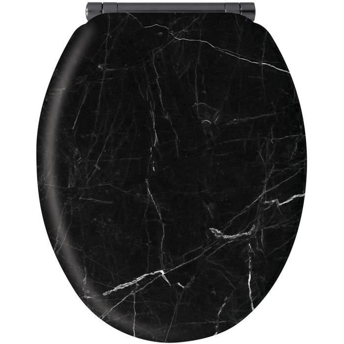 Black Marble Flap - MDF FSC