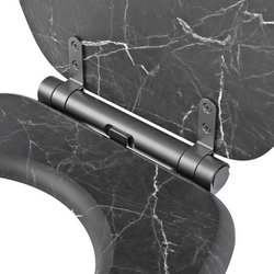 Black Marble Flap - MDF FSC