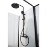 DUSCHKABINE 90X120X220 INDUSTRIAL STYLE SCHWARZ