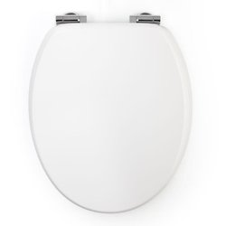 Sedile WC - GELCO DESIGN - Chiusura magnetica ammortizzata - Bianco