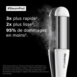Steampod 4.0 - piastra a vapore - piastra in ceramica ad alta resisten