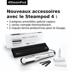 Steampod 4.0 - piastra a vapore - piastra in ceramica ad alta resisten