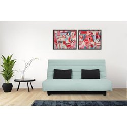 DUNLOPILLO Banquette clic clac 2 Plätze - Vert - ReVEUR