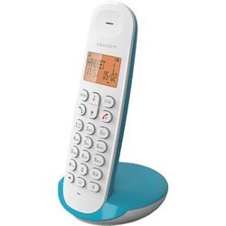 Teléfono inalámbrico fijo - LOGICOM - DECT ILOA 150 SOLO - Turquesa - 