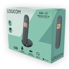 Fixed cordless telephone - LOGICOM - DECT ILOA 155T SOLO - Black - Wit